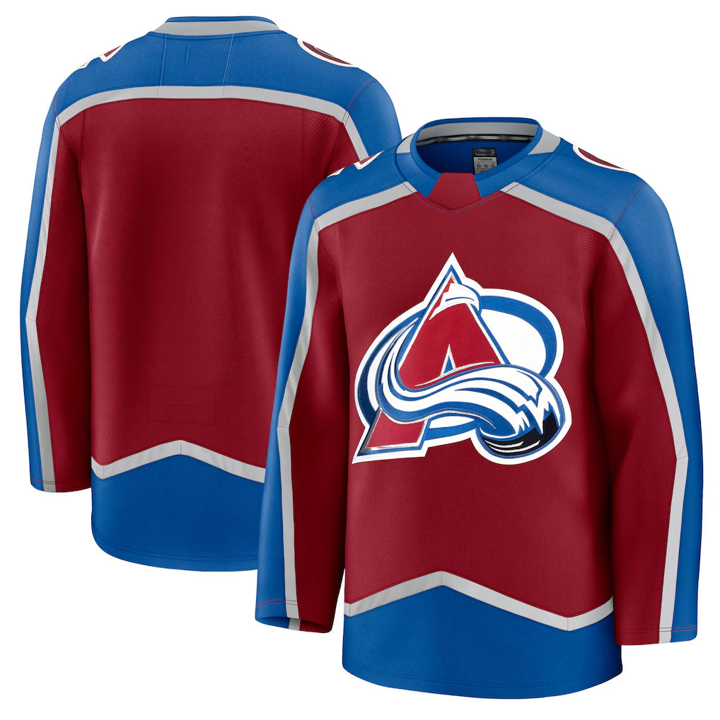 MATTH C.Avalanche Burgundy Home Premium Jerseys