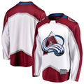 MATTH C.Avalanche White Away Breakaway Jerseys
