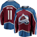 MATTH C.Avalanche #11 Brock Nelson Burgundy Home Breakaway Jerseys