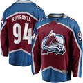 MATTH C.Avalanche #94 Joel Kiviranta Maroon Home Premier Breakaway Player Jerseys