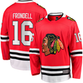 MATTH C.Blackhawks #16 Anton Frondell Red Breakaway Jerseys