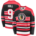 MATTH C.Blackhawks #9 Bobby Hull Red Premier Breakaway Retired Player Jerseys
