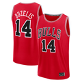 MATTH C.Bulls #14 Matas Buzelis Red Fast Break Replica Player Jerseys - Icon Edition