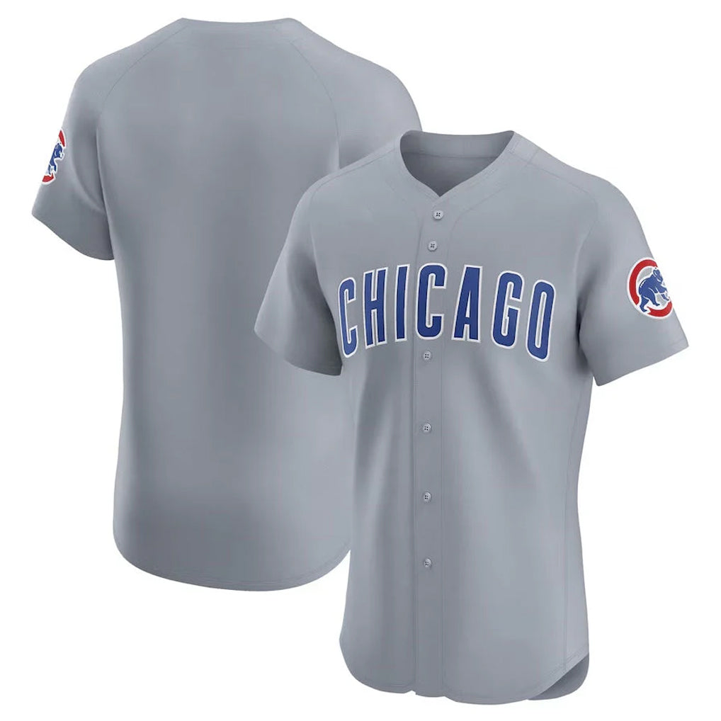 MATTH C.Cubs Gray Road Limited Elite Home Game Blank Player Stitched Jerseys