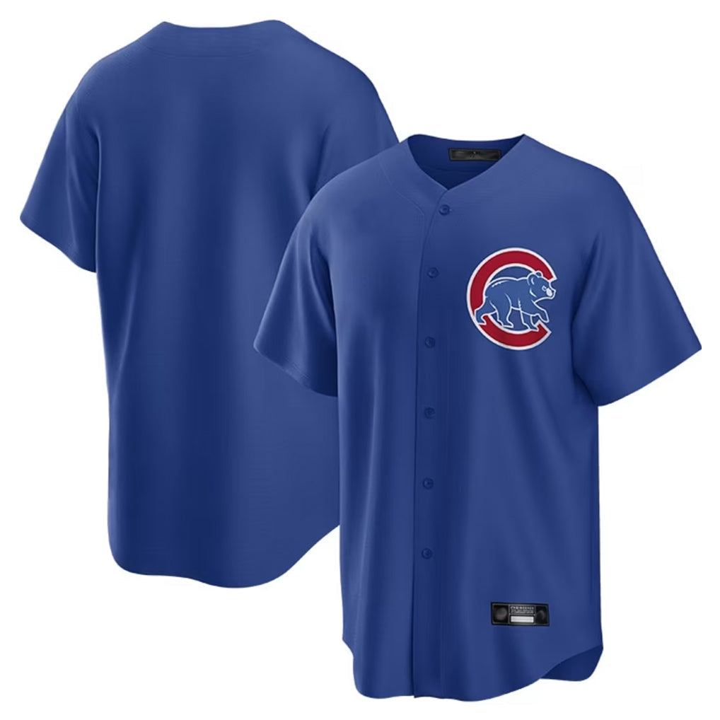 MATTH C.Cubs Royal Home Game Blank Player Stitched Jerseys