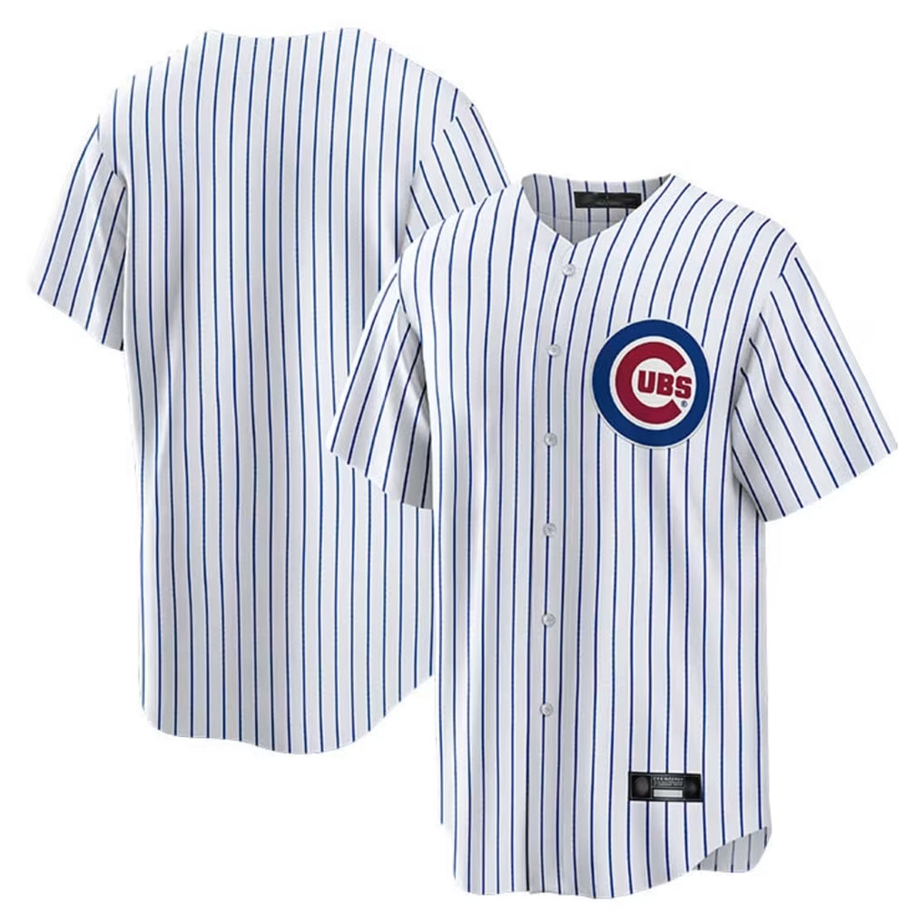 MATTH C.Cubs White Limited Home Blank Player Stitched Jerseys