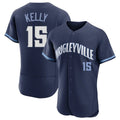 MATTH C.Cubs #15 Carson Kelly Player Navy City Connect Limited Elite Home Stitched Jerseys