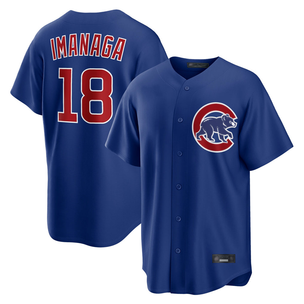 MATTH C.Cubs #18 Shota Imanaga Player Royal Home Game Stitched Jerseys