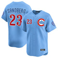 MATTH C.Cubs #23 Ryne Sandberg Player Light Blue Limited Home Stitched Jerseys