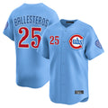 MATTH C.Cubs #25 Mois¡§|s Ballesteros Player Light Blue Limited Home Stitched Jerseys