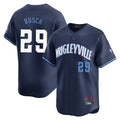 MATTH C.Cubs #29 Michael Busch Player Navy City Connect Limited Home Stitched Jerseys