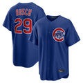MATTH C.Cubs #29 Michael Busch Player Royal Home Game Stitched Jerseys