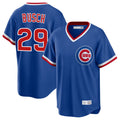 MATTH C.Cubs #29 Michael Busch Player Royal T-shirt Cooperstown Collection Limited Stitched Jerseys