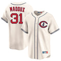 MATTH C.Cubs #31 Greg Maddux Player Cream Field of Dreams Limited Home Game Stitched Jerseys