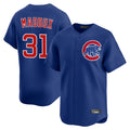 MATTH C.Cubs #31 Greg Maddux Player Royal Limited Home Stitched Jerseys