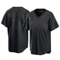 MATTH C.Cubs #3 Alex Bregman Black T-shirt Home Game Stitched Jerseys