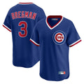 MATTH C.Cubs #3 Alex Bregman Royal T-shirt Cooperstown Collection Limited Stitched Jerseys