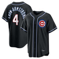 MATTH C.Cubs #4 Pete Crow-Armstrong Player Black Fashion Out Game Stitched Jerseys