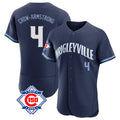 MATTH C.Cubs #4 Pete Crow-Armstrong Player Navy City Connect 150th Anniversary Limited Elite Home Stitched Jerseys