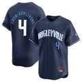 MATTH C.Cubs #4 Pete Crow-Armstrong Player Navy City Connect Limited Home Stitched Jerseys