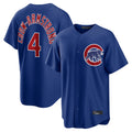 MATTH C.Cubs #4 Pete Crow-Armstrong Player Royal Home Game Stitched Jerseys