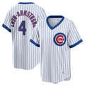 MATTH C.Cubs #4 Pete Crow-Armstrong Player White T-shirt Cooperstown Collection Limited Stitched Jerseys