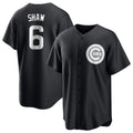 MATTH C.Cubs #6 Matt Shaw Player Black Game Stitched Jerseys