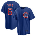 MATTH C.Cubs #6 Matt Shaw Player Royal Home Game Stitched Jerseys