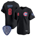MATTH C.Cubs #8 Ian Happ Player Black Vapor Premier Limited Home Stitched Jerseys
