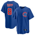 MATTH C.Cubs #8 Ian Happ Player Royal Home Game Stitched Jerseys