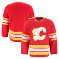 MATTH C.Flames Red Home Authentic Pro Jerseys