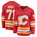 MATTH C.Flames #71 Simon Nemec Red Home Breakaway Jerseys