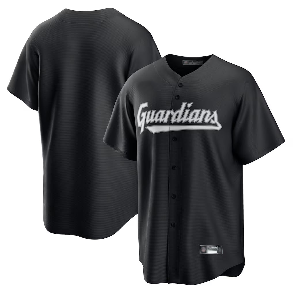 MATTH C.Guardians Black Home Game Blank Player Stitched Jerseys