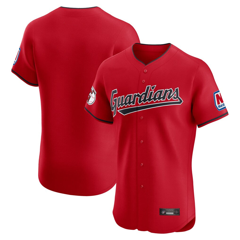 MATTH C.Guardians Red Limited Elite Home Blank Player Stitched Jerseys