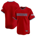 MATTH C.Guardians Red Limited Home Blank Player Stitched Jerseys