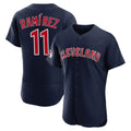 MATTH C.Guardians #11 Jose Ramirez Player Navy Limited Elite Home Stitched Jerseys