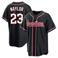 MATTH C.Guardians #23 Bo Naylor Player Black Fashion Out Home Game Stitched Jerseys
