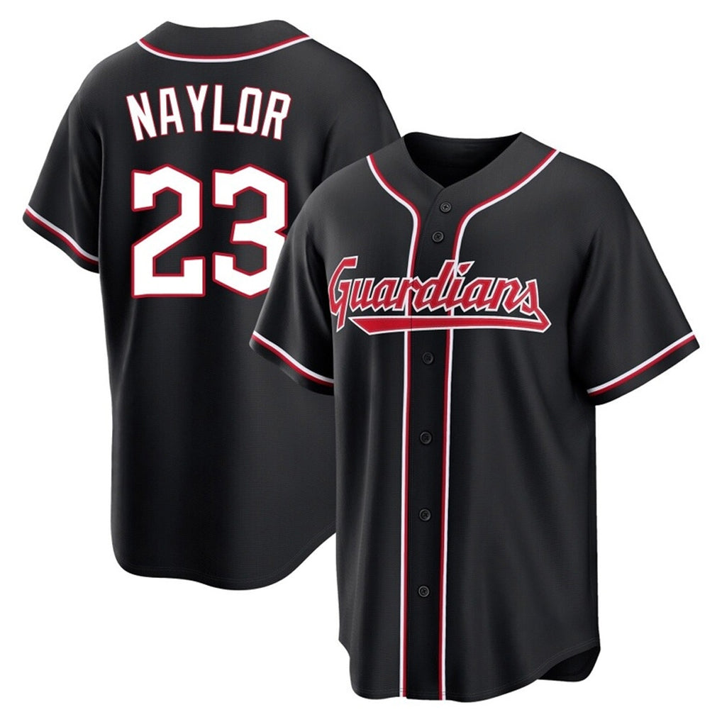 MATTH C.Guardians #23 Bo Naylor Player Black Fashion Out Home Game Stitched Jerseys