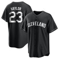 MATTH C.Guardians #23 Bo Naylor Player Black Home Game Stitched Jerseys