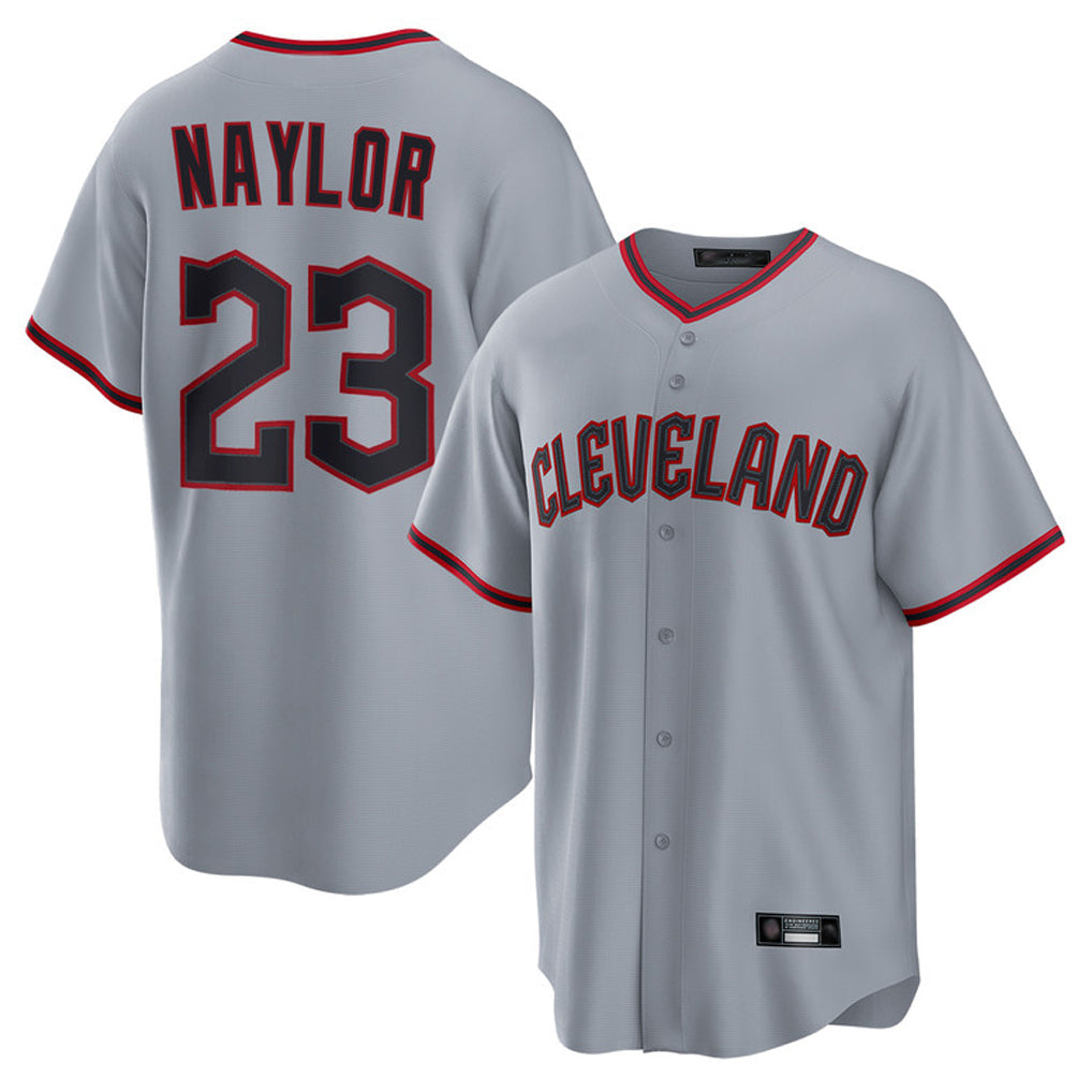 MATTH C.Guardians #23 Bo Naylor Player Gray Home Game Stitched Jerseys