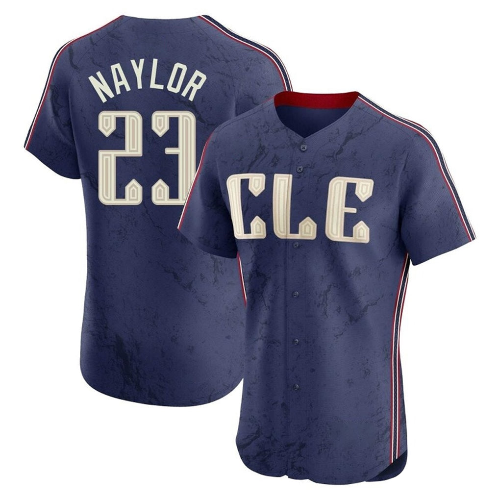 MATTH C.Guardians #23 Bo Naylor Player Navy City Connect Limited Elite Home Stitched Jerseys
