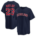 MATTH C.Guardians #23 Bo Naylor Player Navy Game Home Stitched Jerseys