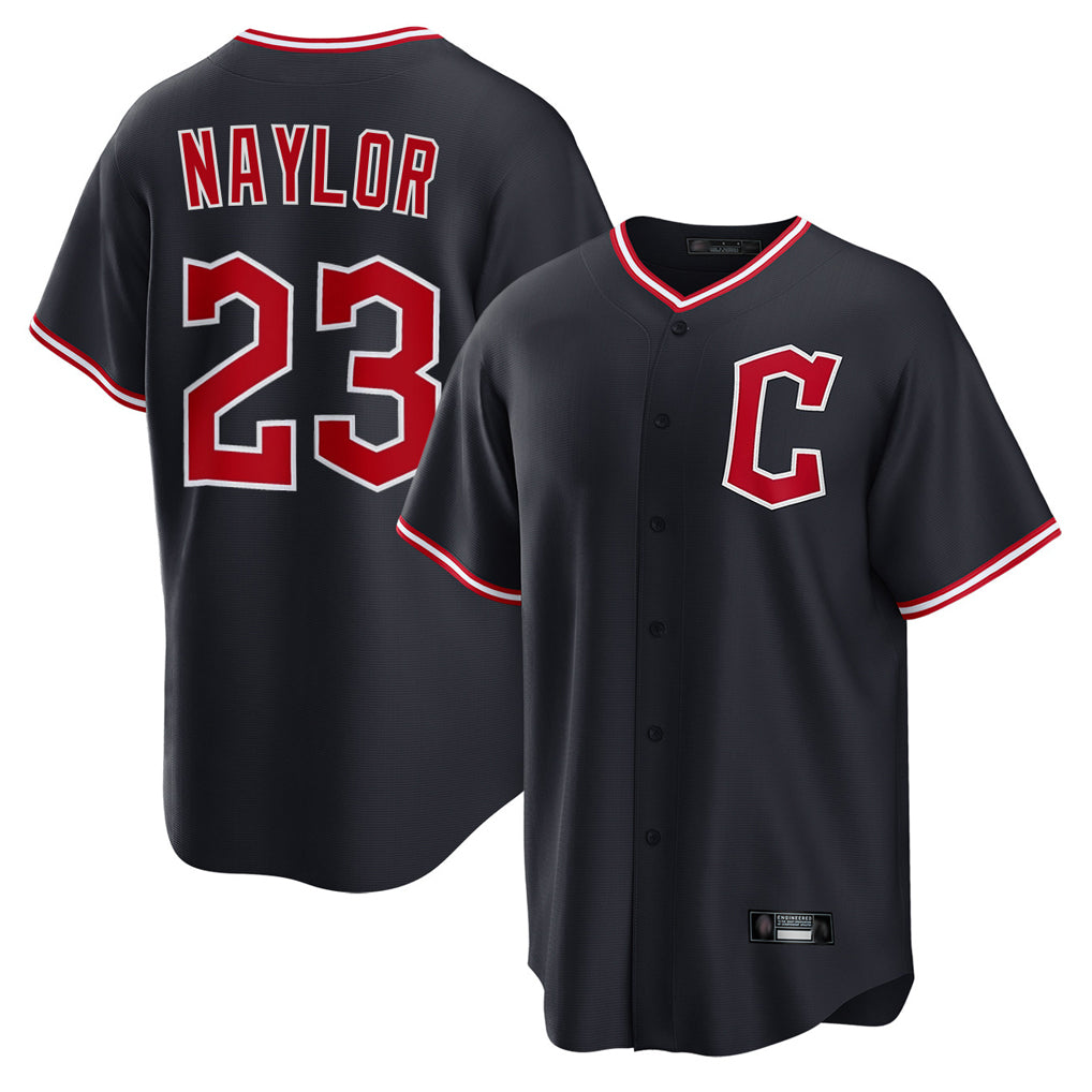 MATTH C.Guardians #23 Bo Naylor Player Navy Home Game Stitched Jerseys