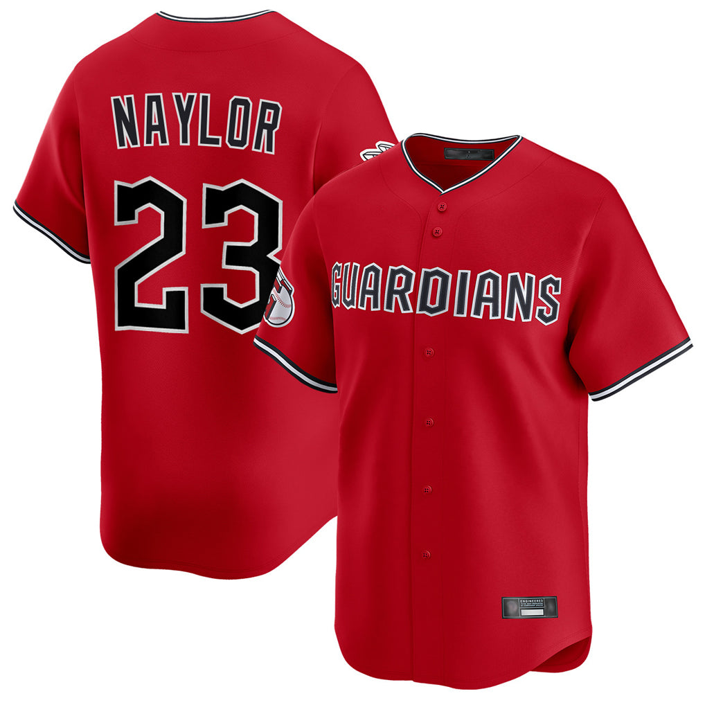 MATTH C.Guardians #23 Bo Naylor Player Red Limited Home Stitched Jerseys
