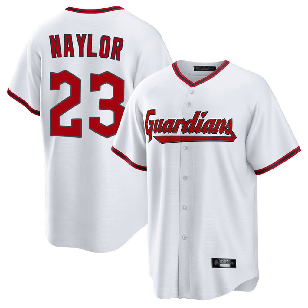 MATTH C.Guardians #23 Bo Naylor Player White Game Home Stitched Jerseys