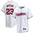 MATTH C.Guardians #23 Bo Naylor Player White Home Game Stitched Jerseys