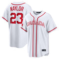 MATTH C.Guardians #23 Bo Naylor Player White World Classic Home Game Stitched Jerseys
