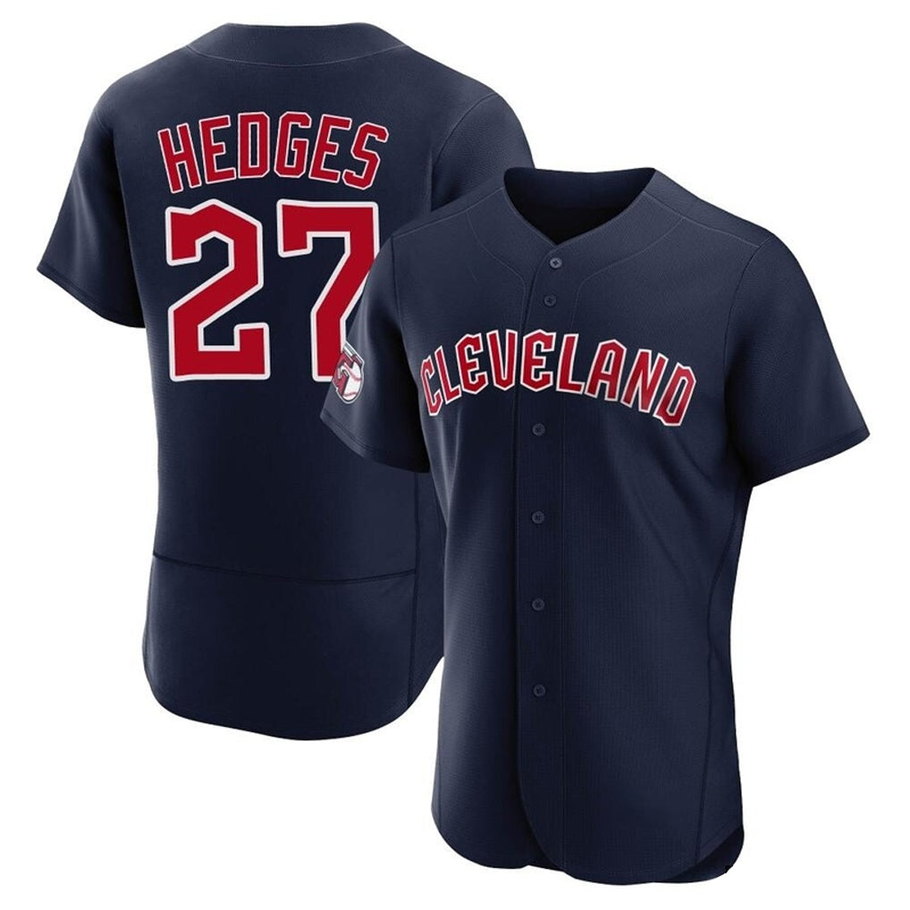 MATTH C.Guardians #27 Austin Hedges Player Navy Limited Elite Home Stitched Jerseys