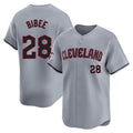 MATTH C.Guardians #28 Tanner Bibee Player Gray Road Limited Home Stitched Jerseys