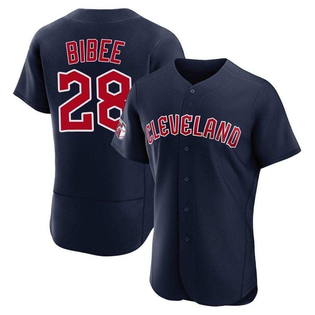 MATTH C.Guardians #28 Tanner Bibee Player Navy Limited Elite Home Stitched Jerseys